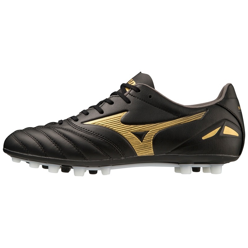 Buty Piłkarskie Damskie Mizuno Morelia Neo IV Pro Czarne Złote Czarne | Polska M7416UV