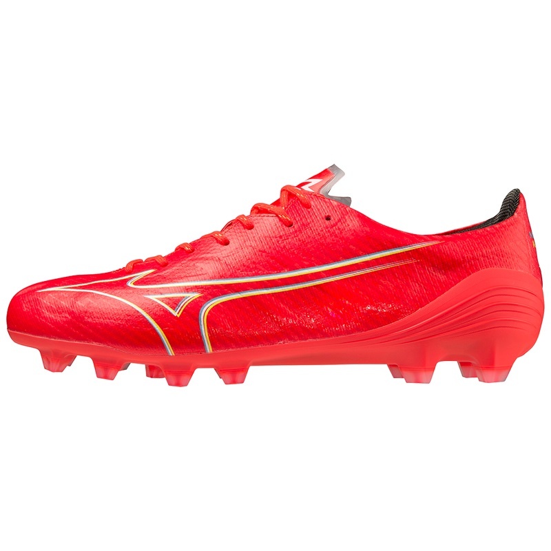 Buty Piłkarskie Męskie Mizuno Alpha Elite Koralowe Białe | Polska M4061VD