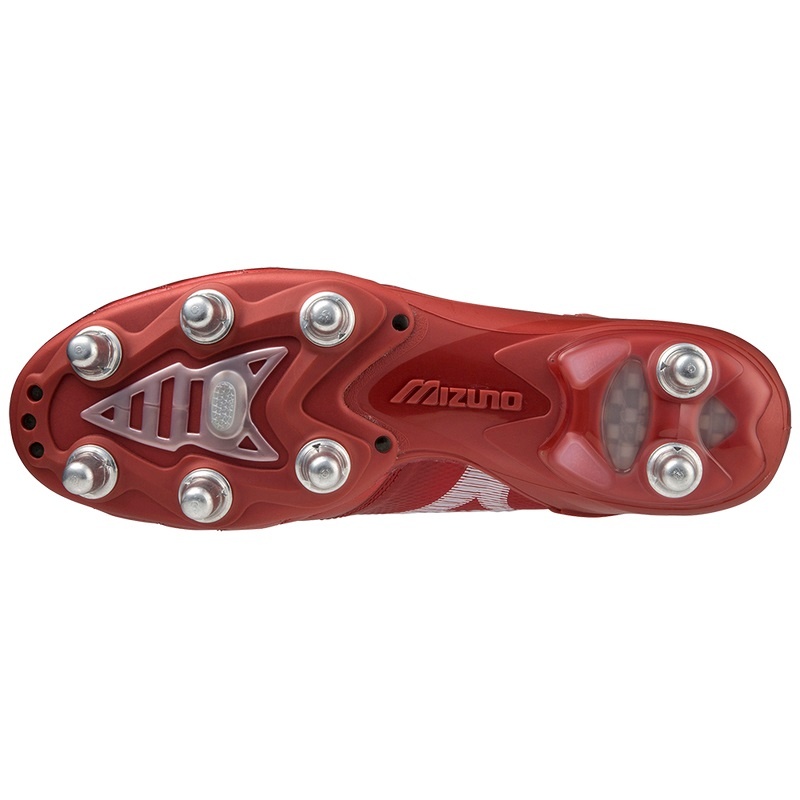 Buty Piłkarskie Męskie Mizuno Morelia Neo III Beta ESI Czerwone | Polska M6235AR