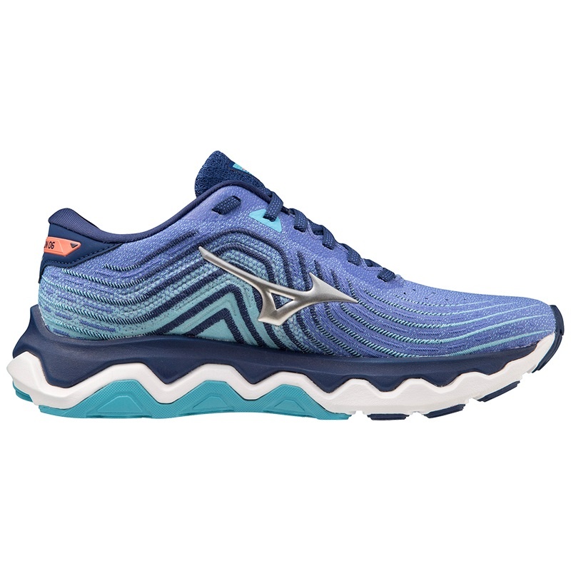 Buty do Biegania Damskie Mizuno Wave Horizon 6 Niebieskie | Polska M7348SE