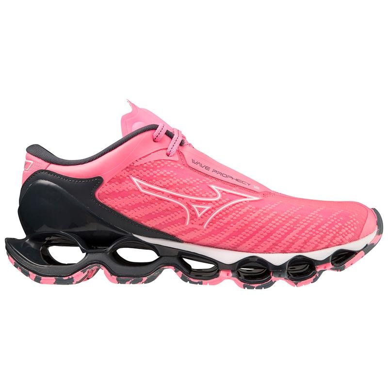 Buty do Biegania Damskie Mizuno Wave Prophecy 12 Różowe Czarne | Polska M7869YF