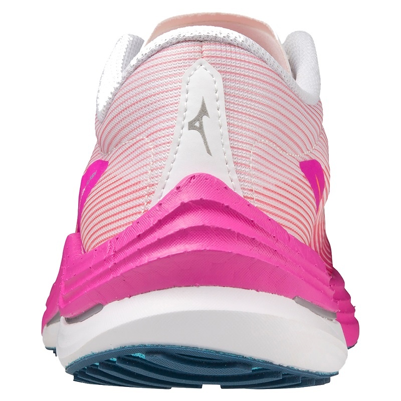 Buty do Biegania Damskie Mizuno Wave Rebellion Flash Białe Srebrne | Polska M3582OC