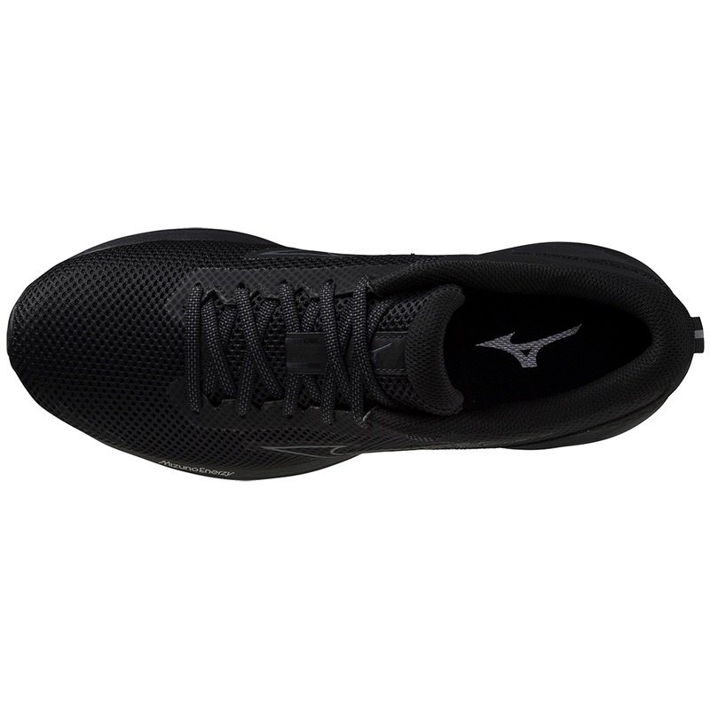 Buty do Biegania Damskie Mizuno Wave Revolt 3 Czarne Czarne | Polska M6083RB