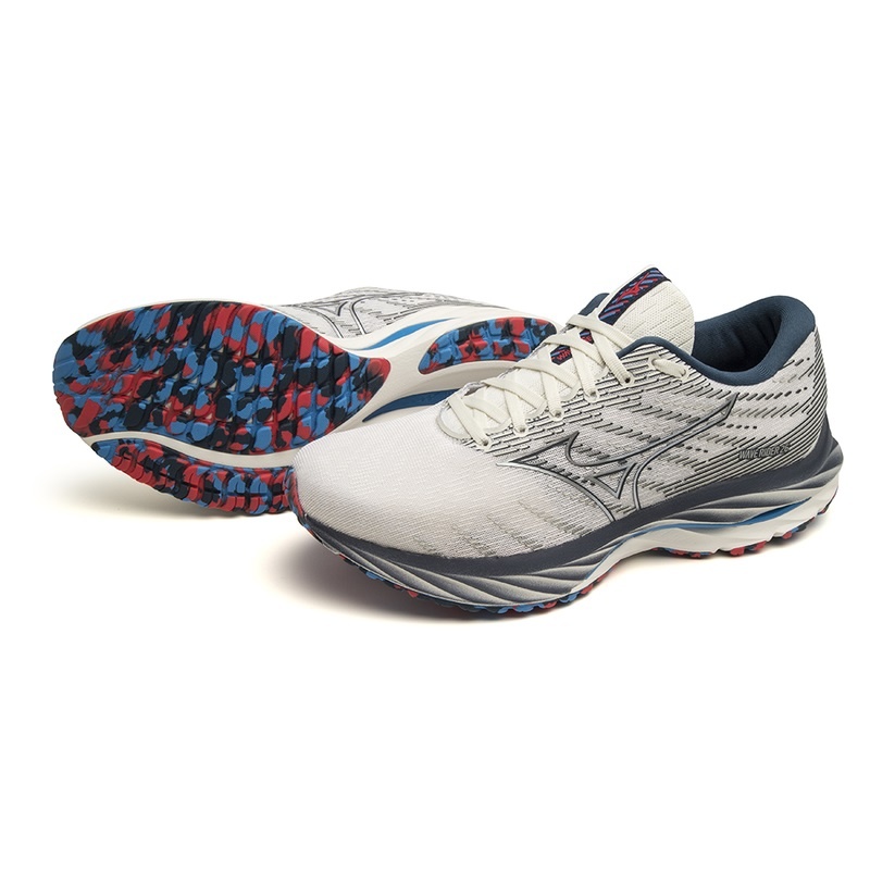 Buty do Biegania Damskie Mizuno Wave Rider 26 Srebrne | Polska M0531ZC