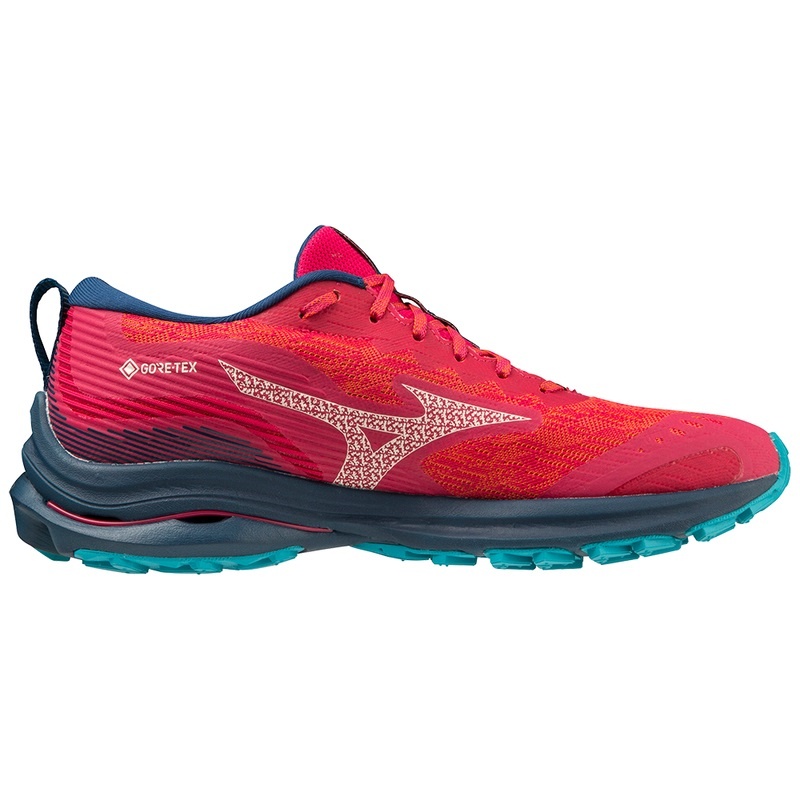 Buty do Biegania Damskie Mizuno Wave Rider GTX Niebieskie Niebieskie | Polska M5793EK