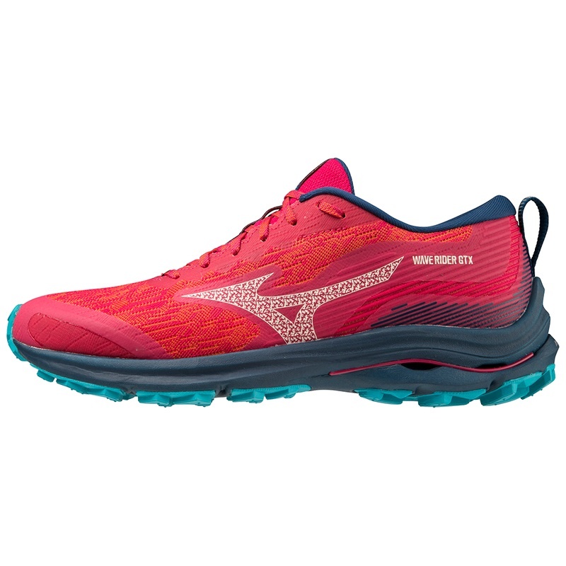 Buty do Biegania Damskie Mizuno Wave Rider GTX Niebieskie Niebieskie | Polska M5793EK