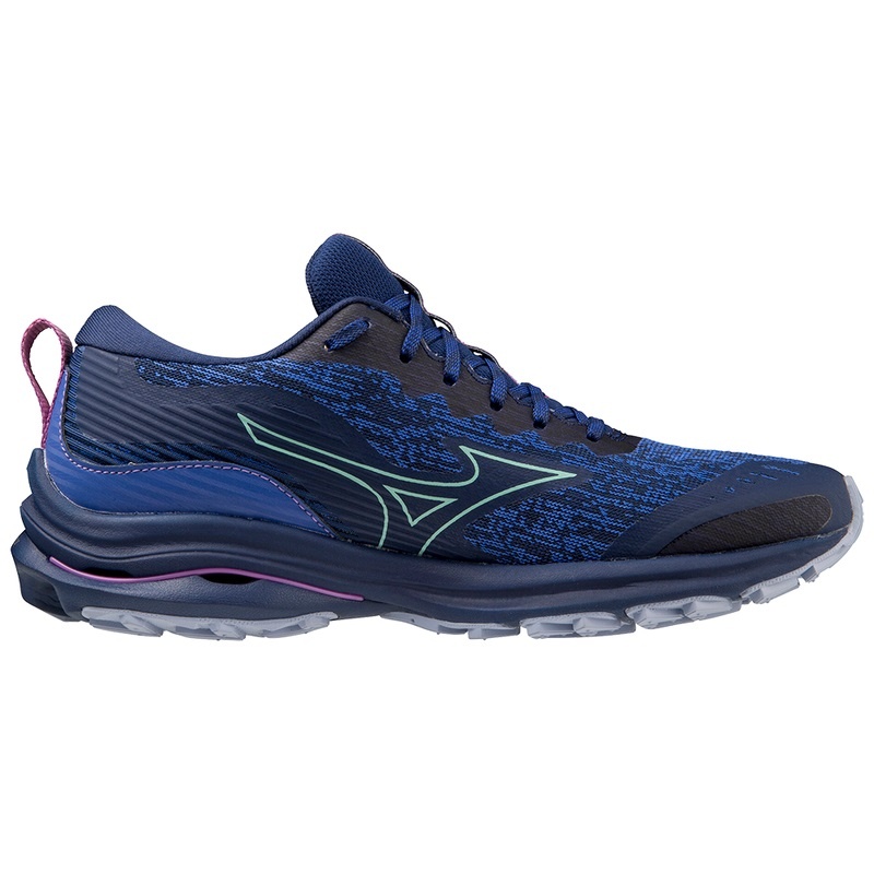 Buty do Biegania Damskie Mizuno Wave Rider TT Niebieskie | Polska M5032ET