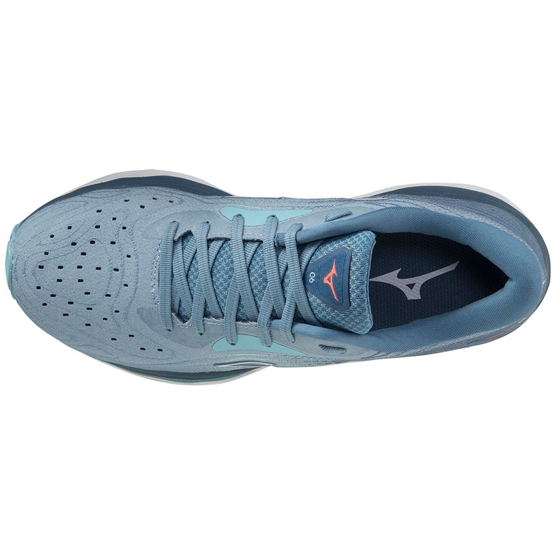 Buty do Biegania Damskie Mizuno Wave Sky 6 Białe | Polska M6479ED