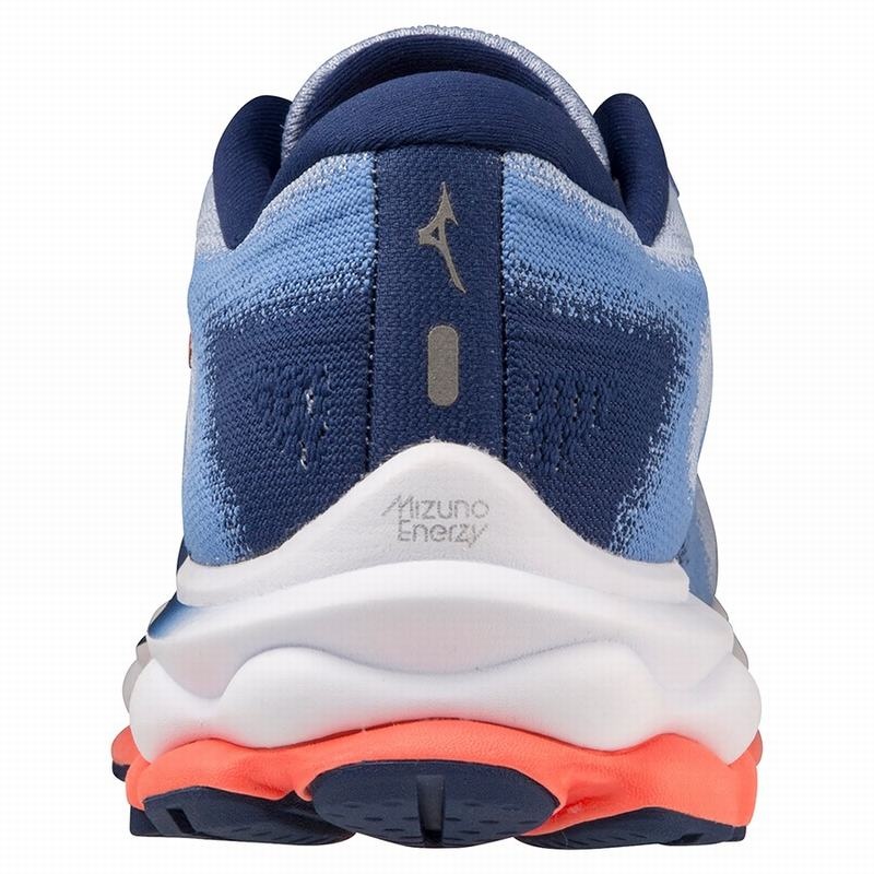 Buty do Biegania Damskie Mizuno Wave Sky 7 Niebieskie | Polska M8251OX