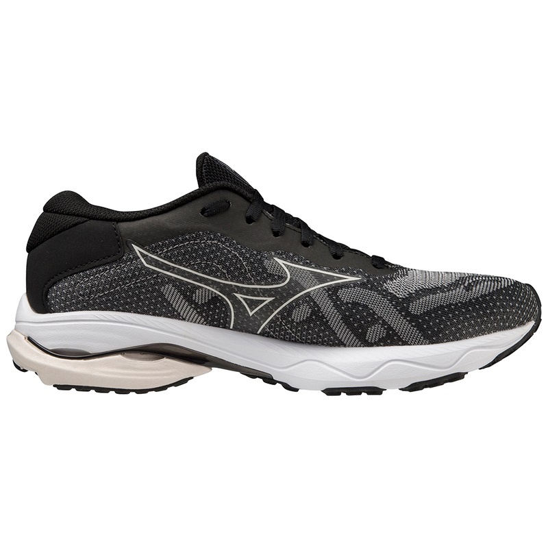 Buty do Biegania Damskie Mizuno Wave Ultima 14 Czarne Srebrne | Polska M2584JD