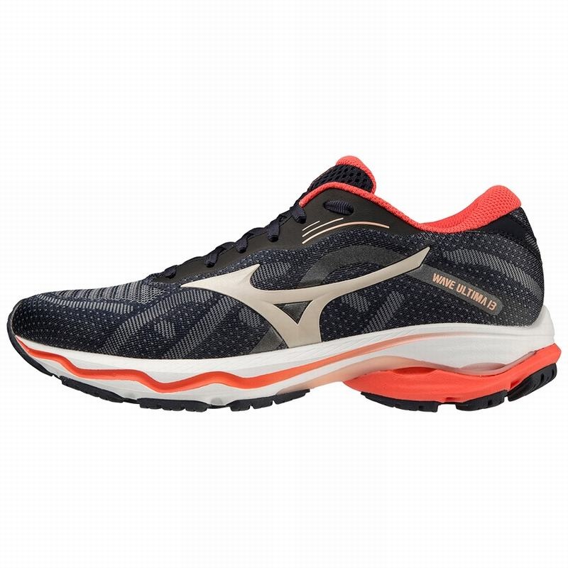 Buty do Biegania Damskie Mizuno Wave Ultima 13 Granatowe | Polska M8062CV