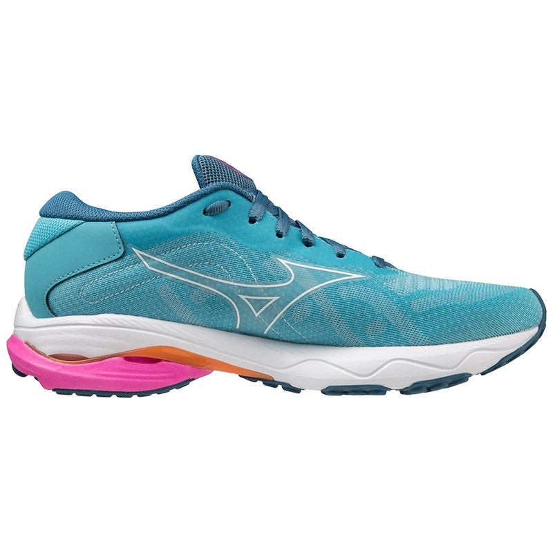 Buty do Biegania Damskie Mizuno Wave Ultima 14 Niebieskie Białe | Polska M0418DJ