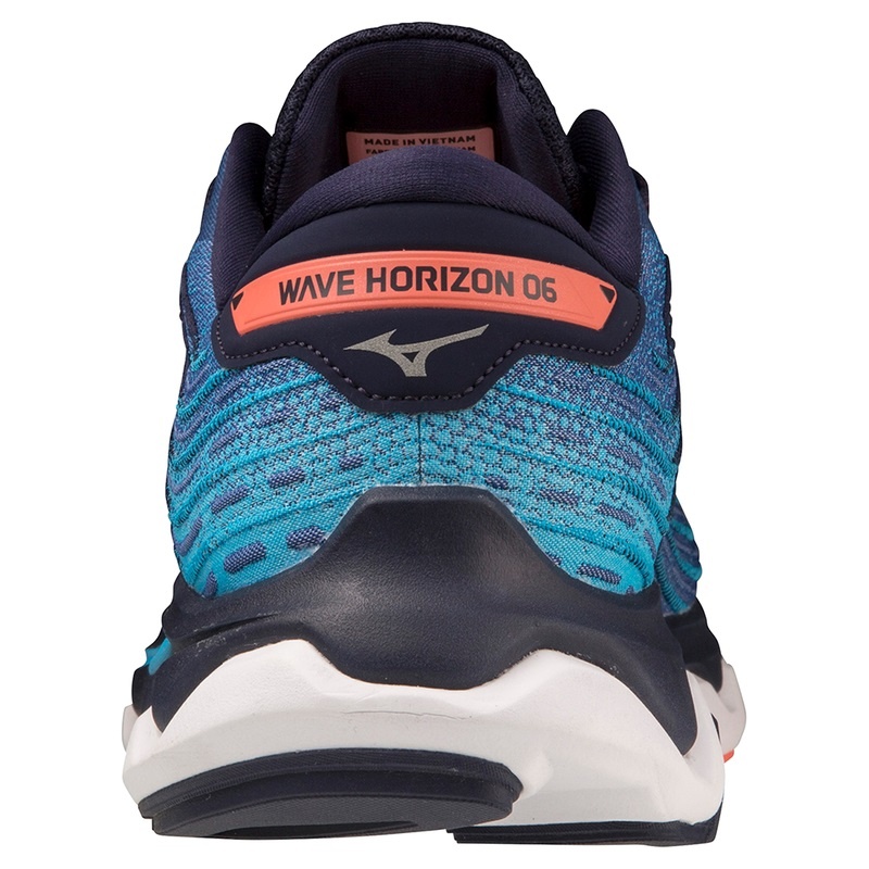 Buty do Biegania Męskie Mizuno Wave Horizon 6 Srebrne | Polska M6382HV