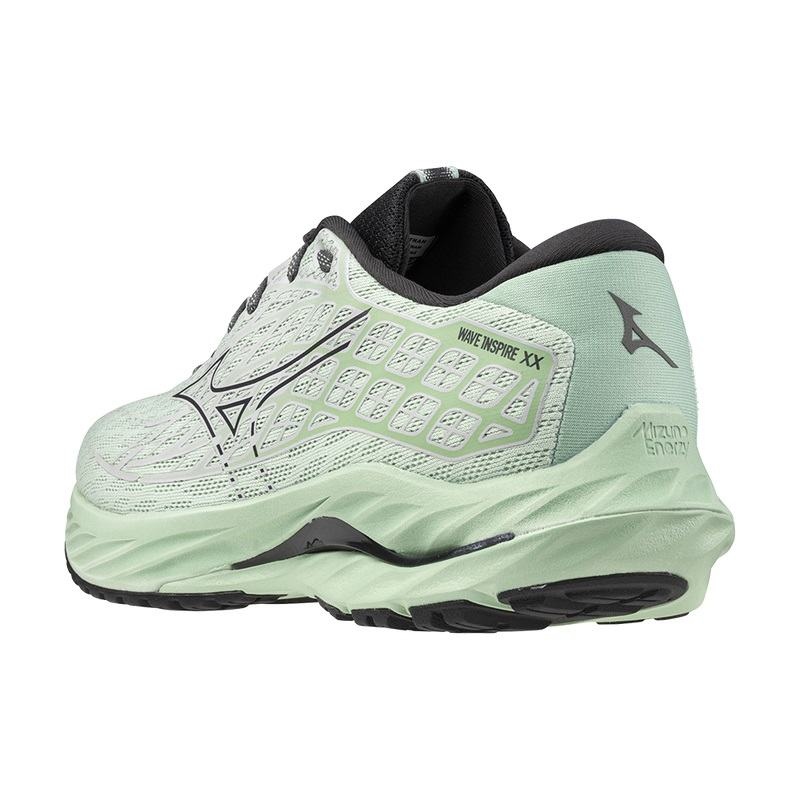 Buty do Biegania Męskie Mizuno Wave Inspire 20 Zielone | Polska M9284YZ