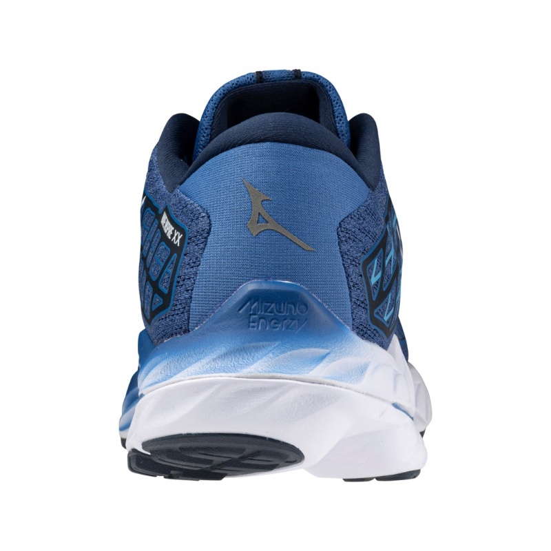 Buty do Biegania Męskie Mizuno Wave Inspire 20 Niebieskie | Polska M8563WC