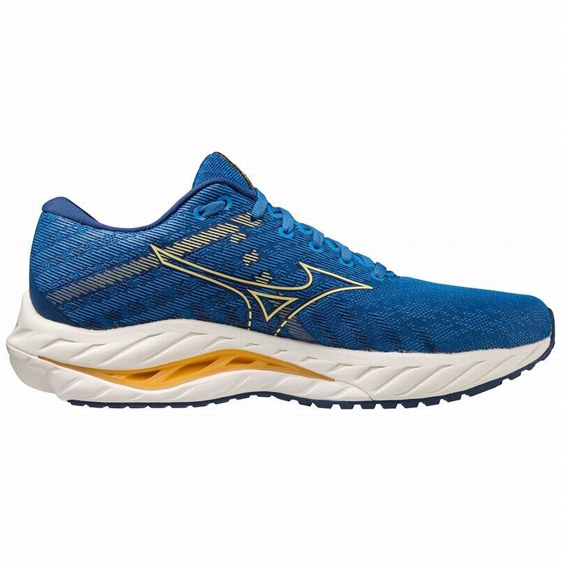 Buty do Biegania Męskie Mizuno Wave Inspire 19 Niebieskie Niebieskie | Polska M4015RA