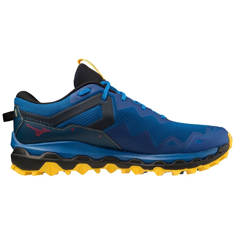 Buty do Biegania Męskie Mizuno Wave Mujin 9 Niebieskie | Polska M9825TL