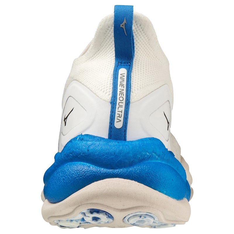 Buty do Biegania Męskie Mizuno Wave Neo Ultra Białe Niebieskie | Polska M6843LA