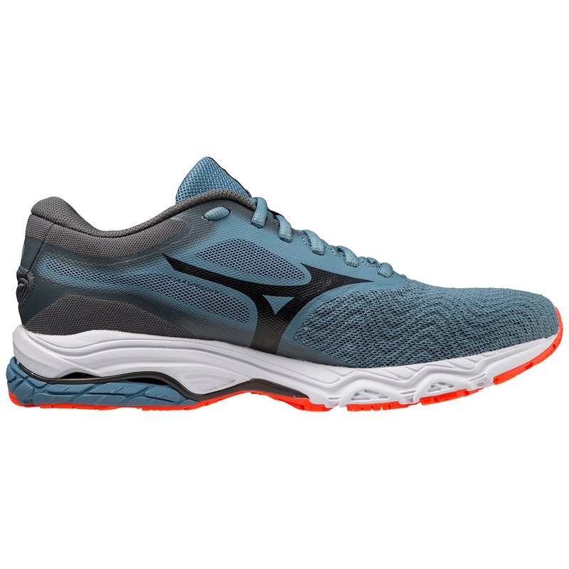 Buty do Biegania Męskie Mizuno Wave Prodigy 4 Niebieskie Czarne | Polska M9536LX