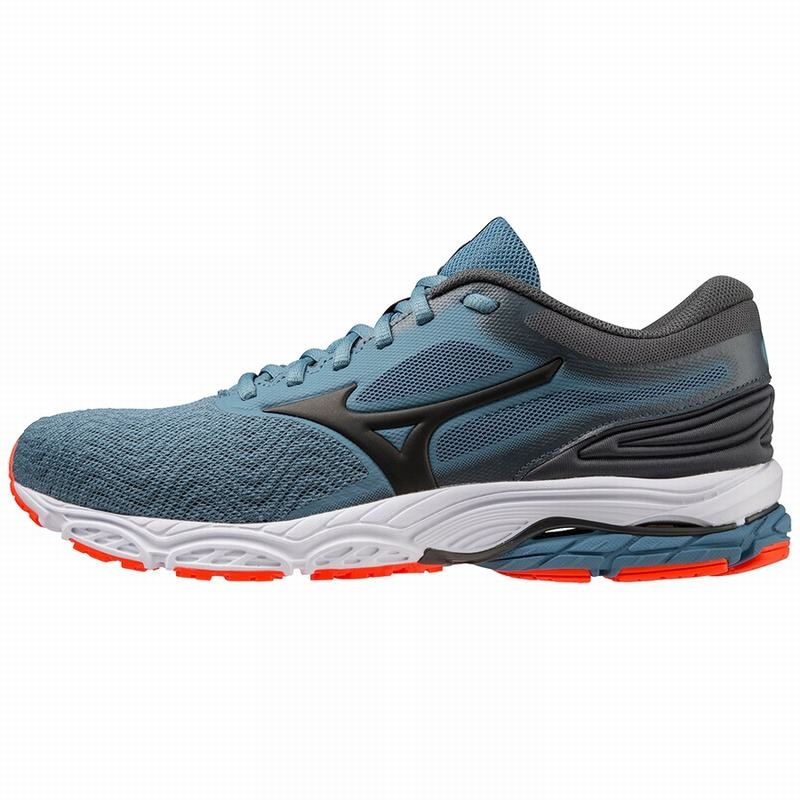 Buty do Biegania Męskie Mizuno Wave Prodigy 4 Niebieskie Czarne | Polska M9536LX