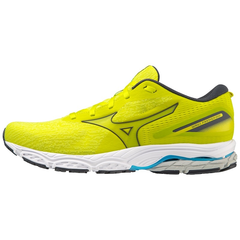 Buty do Biegania Męskie Mizuno Wave Prodigy 5 Niebieskie Niebieskie | Polska M9680AE