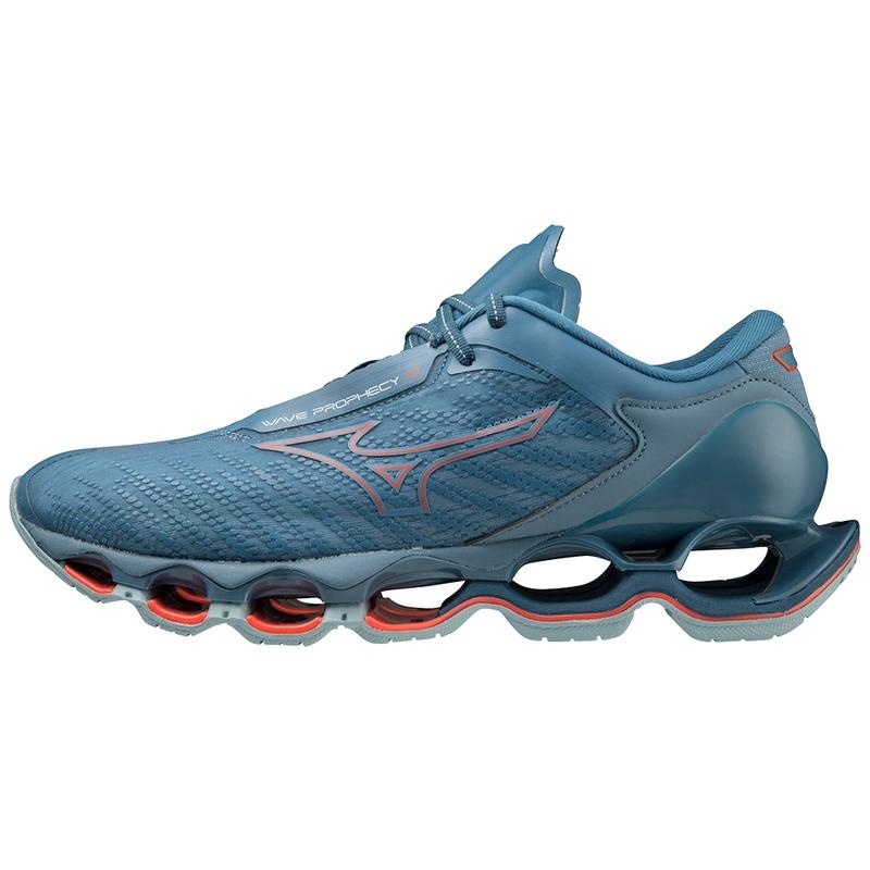 Buty do Biegania Męskie Mizuno Wave Prophecy 12 Niebieskie | Polska M3159LJ