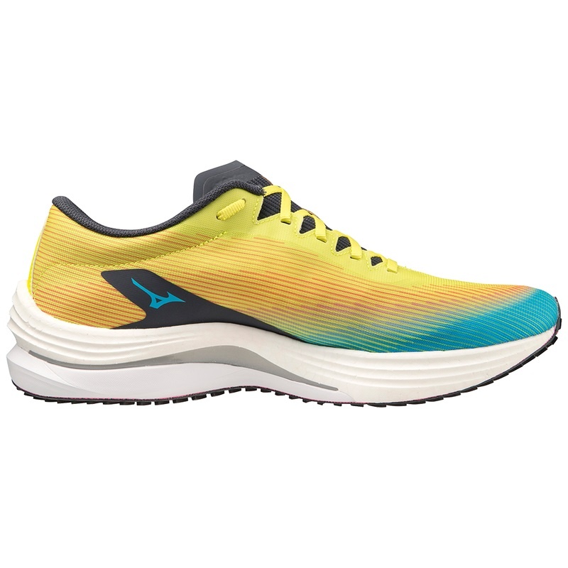 Buty do Biegania Męskie Mizuno Wave Rebellion Flash Niebieskie Niebieskie | Polska M3706WV