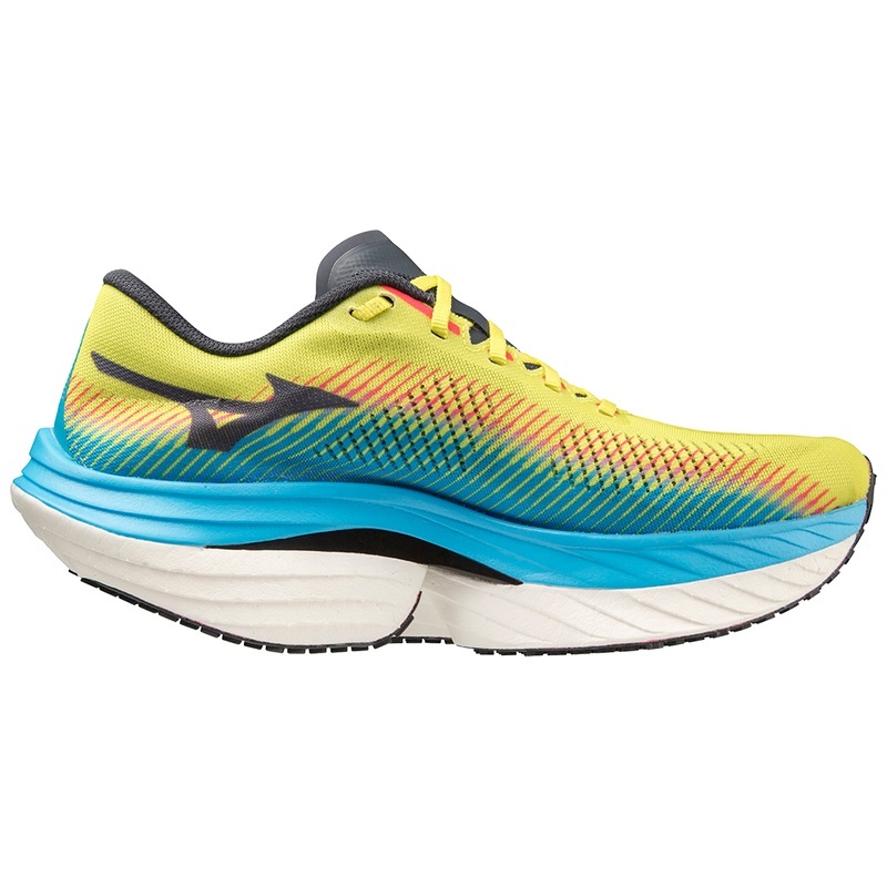 Buty do Biegania Męskie Mizuno Wave Rebellion Pro Niebieskie Niebieskie | Polska M3821FO