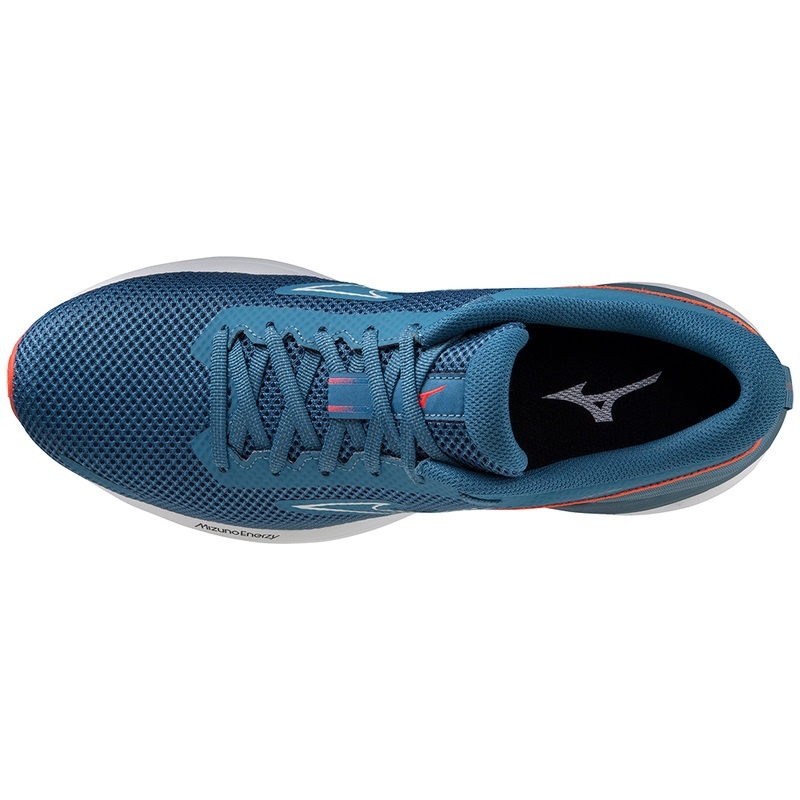 Buty do Biegania Męskie Mizuno Wave Revolt 3 Niebieskie | Polska M2015AF