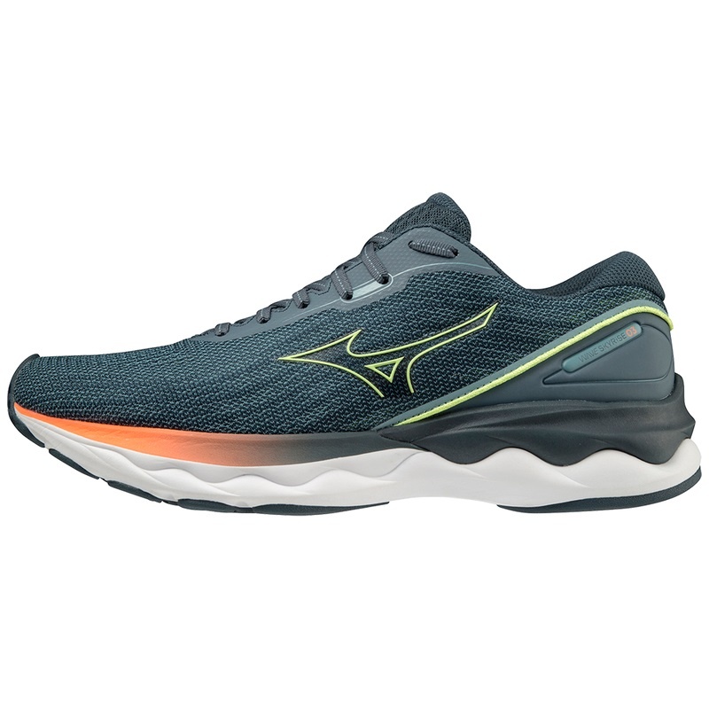 Buty do Biegania Męskie Mizuno Wave Skyrise 3 Zielone | Polska M1853OF