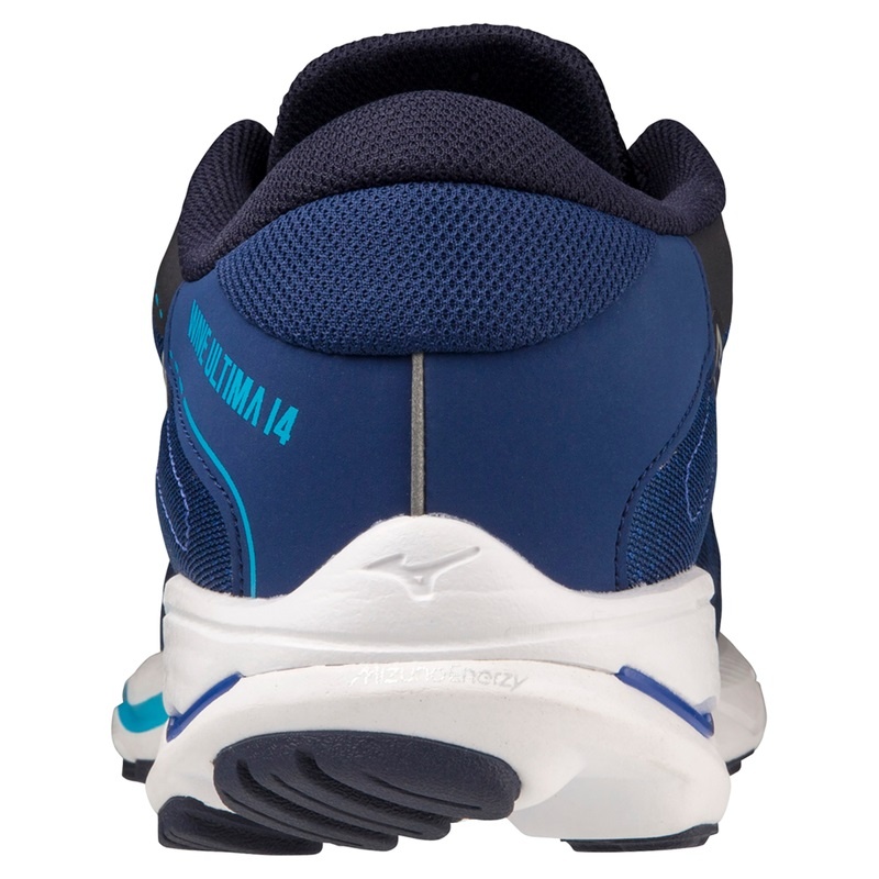 Buty do Biegania Męskie Mizuno Wave Ultima 14 Niebieskie | Polska M4912JR