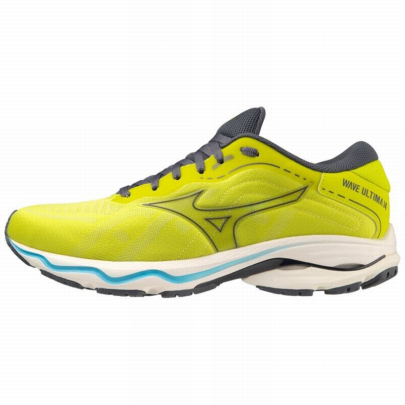 Buty do Biegania Męskie Mizuno Wave Ultima 14 Niebieskie | Polska M9723AT