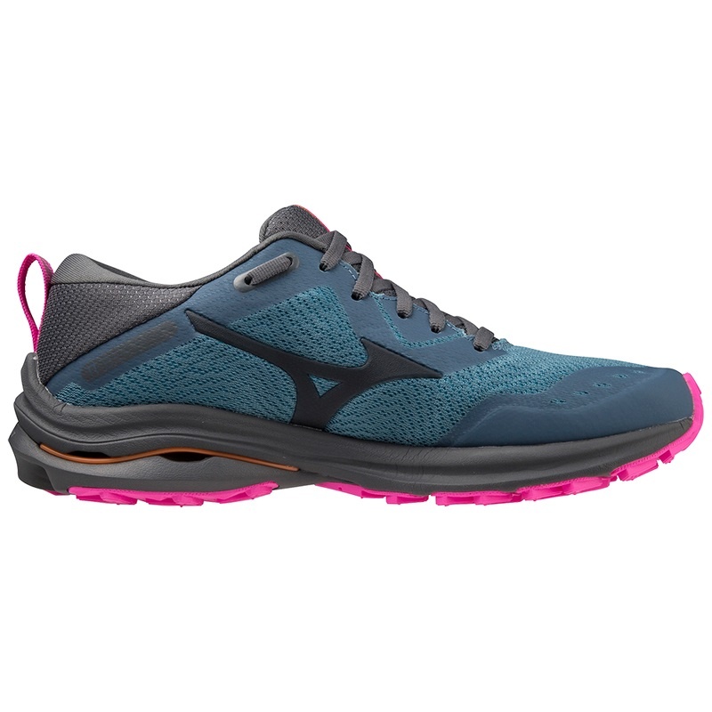 Buty do Biegania w Terenie Damskie Mizuno Wave Rider TT Niebieskie | Polska M9841GP