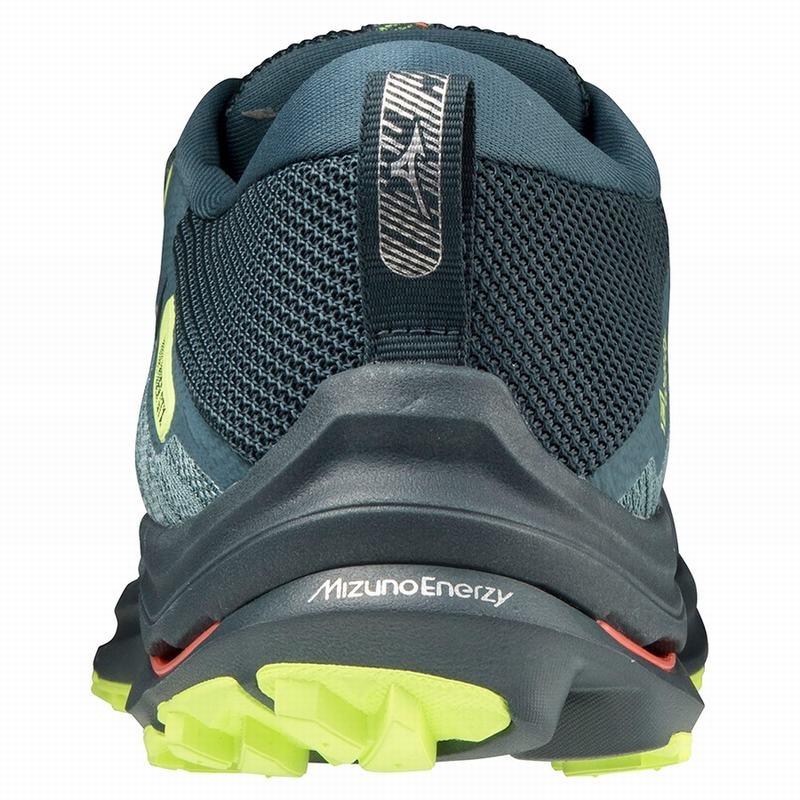 Buty do Biegania w Terenie Męskie Mizuno Wave Rider GTX Zielone | Polska M0381QL