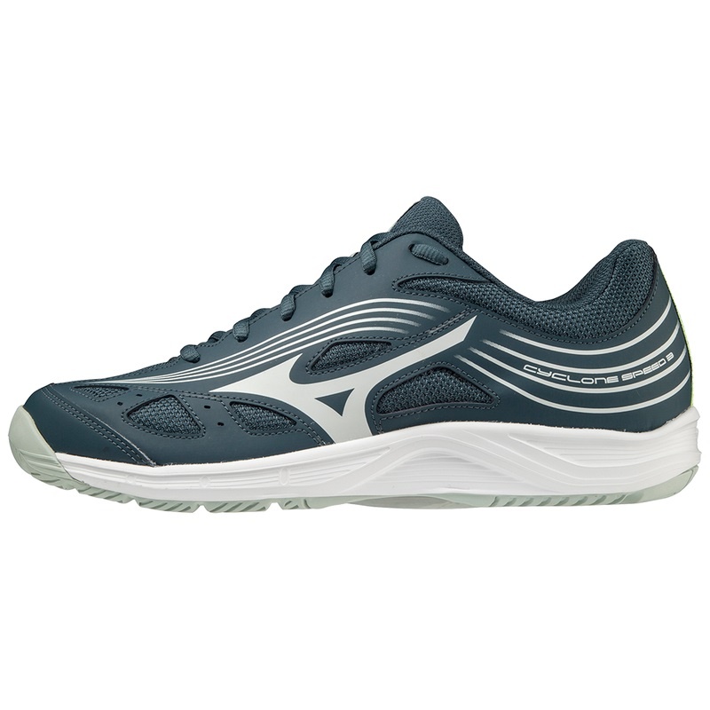 Buty do Piłki Ręcznej Damskie Mizuno Cyclone Speed 3 Niebieskie | Polska M7593NX