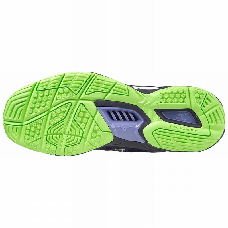 Buty do Piłki Ręcznej Damskie Mizuno Wave Phantom 3 Niebieskie | Polska M0374MN