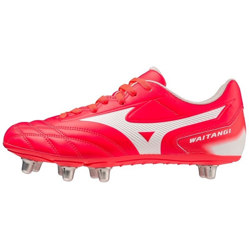 Buty do Rugby Męskie Mizuno Waitangi II CL Białe | Polska M7450TE