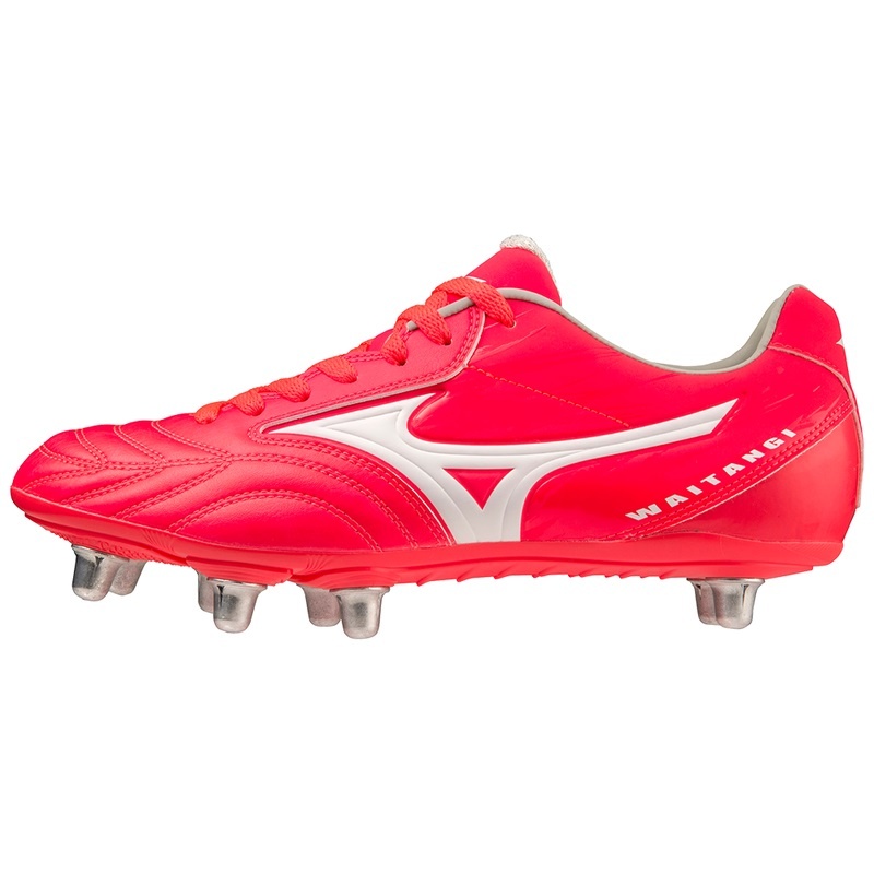 Buty do Rugby Męskie Mizuno Waitangi Ps Białe | Polska M1237WD