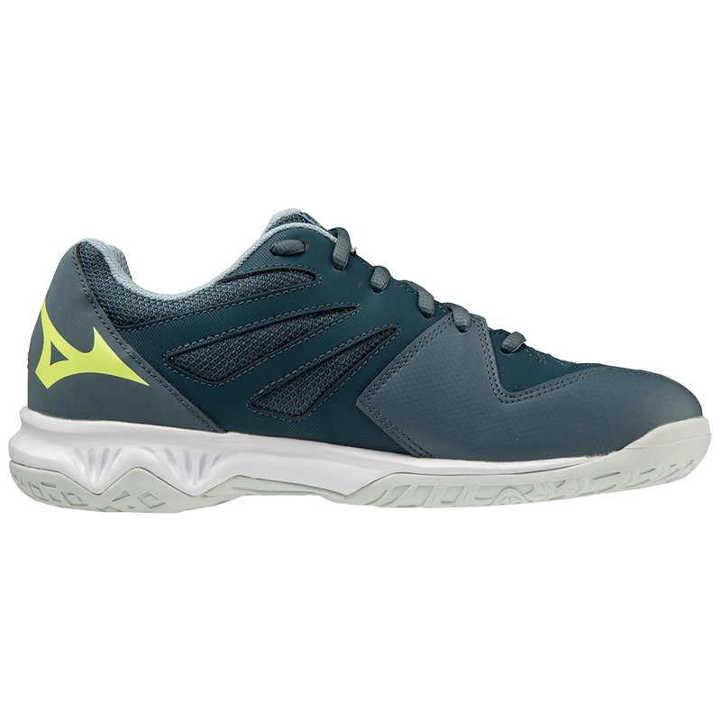 Buty do Siatkówki Damskie Mizuno Lightning Star Z6 Jr Zielone Niebieskie | Polska M4536LI