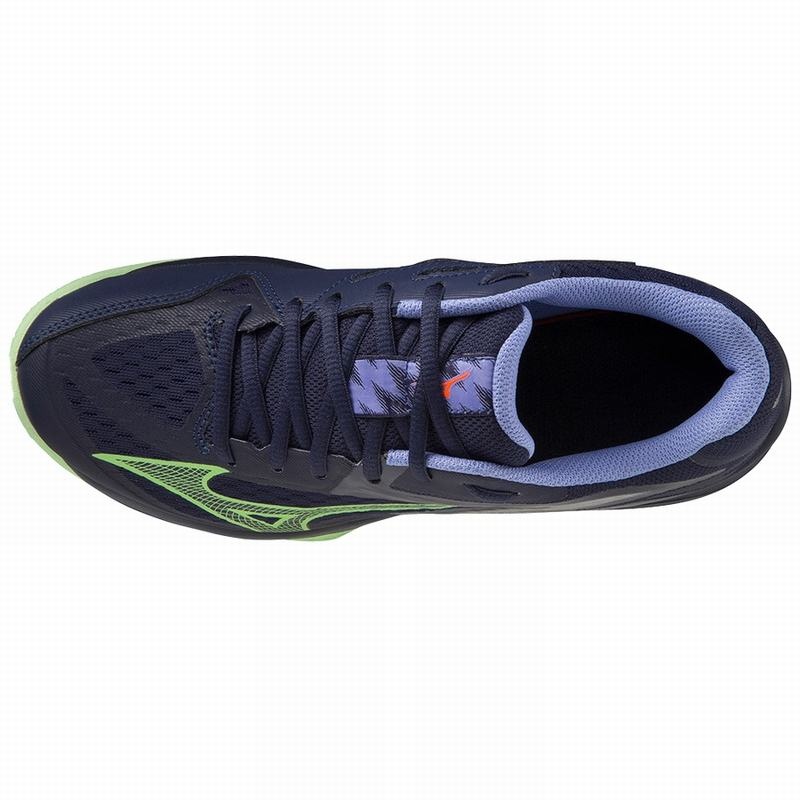 Buty do Siatkówki Damskie Mizuno Lightning Star Z7 Jr Niebieskie | Polska M4958SF