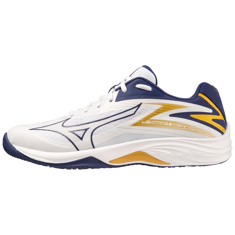 Buty do Siatkówki Damskie Mizuno Lightning Star Z7 Jr Złote | Polska M4281DJ