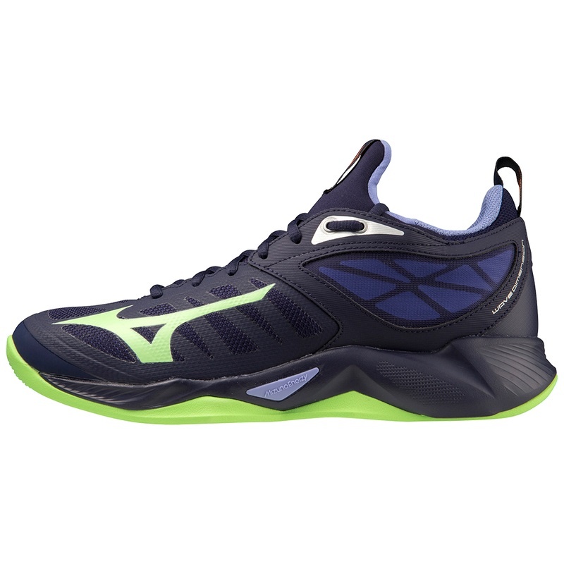 Buty do Siatkówki Damskie Mizuno Wave Dimension Niebieskie Zielone | Polska M0165UC