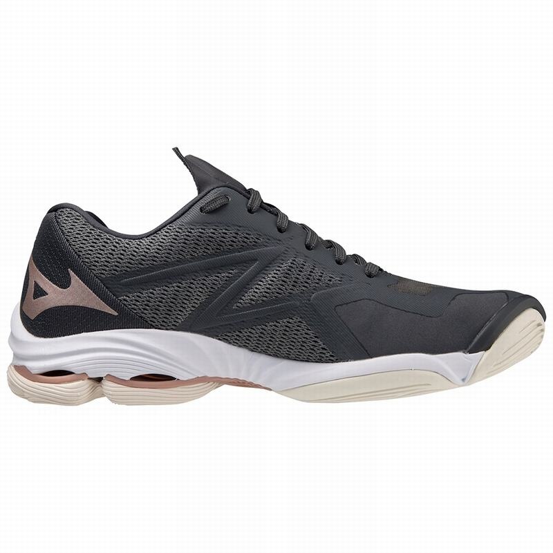 Buty do Siatkówki Damskie Mizuno Wave Lightning Z7 Różowe | Polska M0213QA