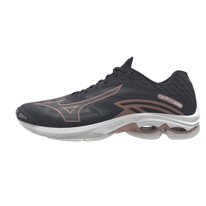 Buty do Siatkówki Damskie Mizuno Wave Lightning Z7 Różowe | Polska M0213QA