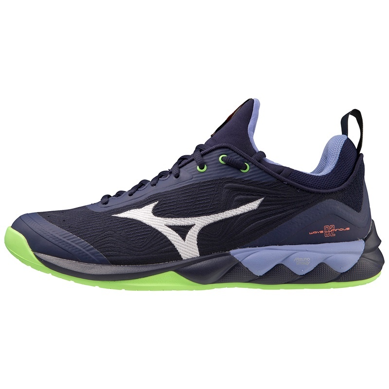 Buty do Siatkówki Damskie Mizuno Wave Luminous 2 Granatowe | Polska M5018XF