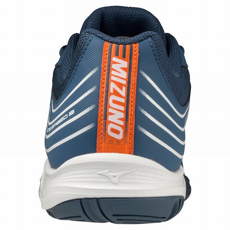 Buty do Siatkówki Męskie Mizuno Cyclone Speed 3 Niebieskie | Polska M0732IY