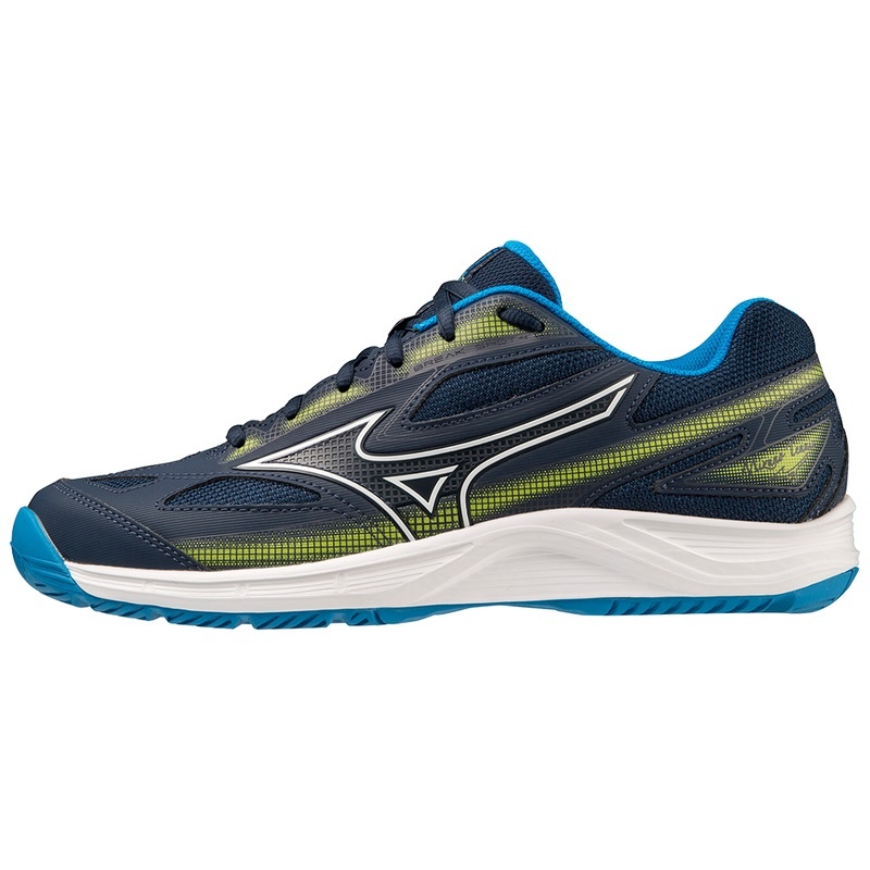 Buty do Tenisa Damskie Mizuno Break Shot 4 AC Niebieskie Niebieskie | Polska M5086ID