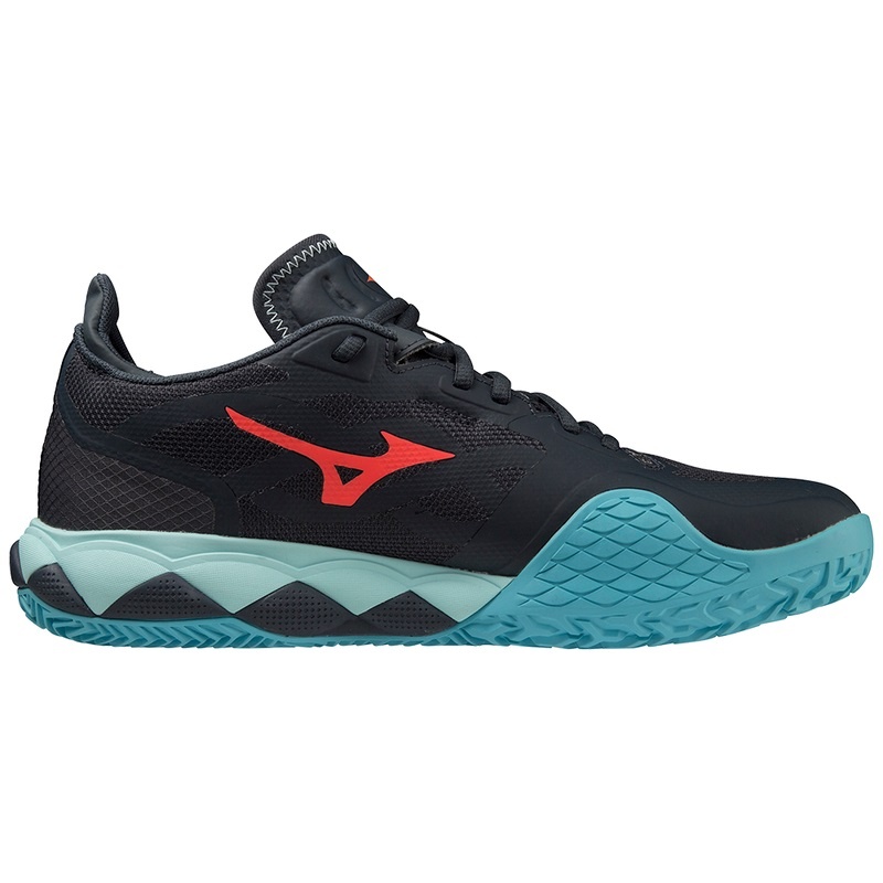 Buty do Tenisa Damskie Mizuno Wave Enforce Tour CC Niebieskie Turkusowe | Polska M9367YV