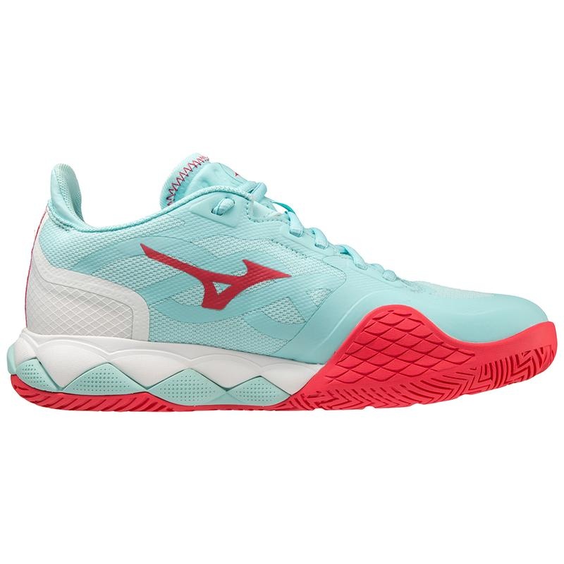 Buty do Tenisa Damskie Mizuno Wave Enforce Tour AC Turkusowe | Polska M4796SL