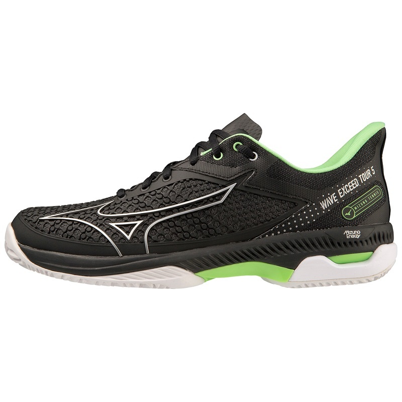 Buty do Tenisa Damskie Mizuno Wave Exceed Tour 5cc Czarne | Polska M7856LQ